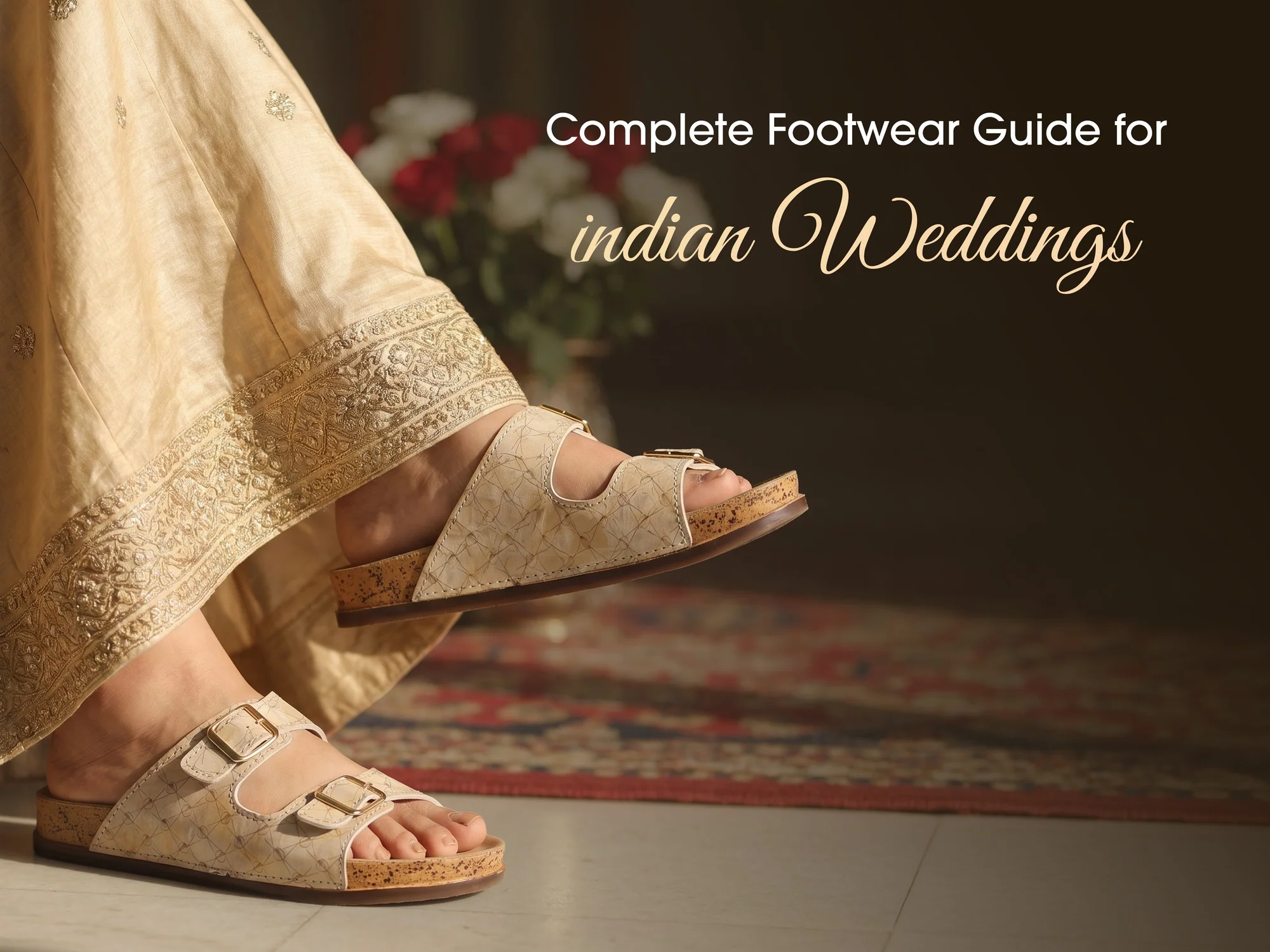 Complete Footwear Guide for Indian Weddings foot